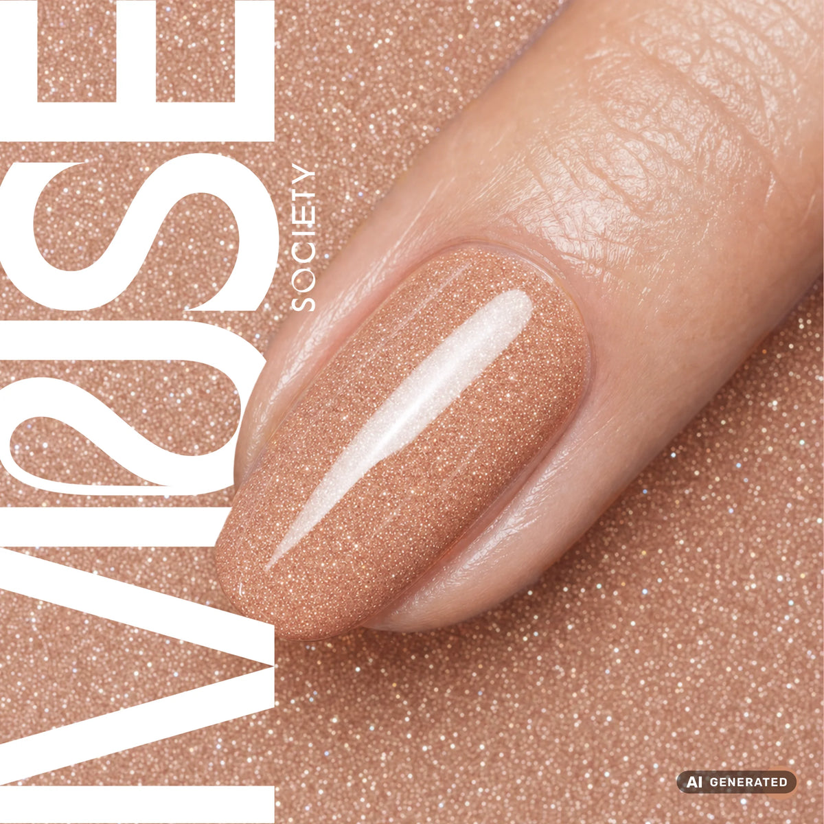 UV/LED Nail Gel Polish Champagne Problems #018