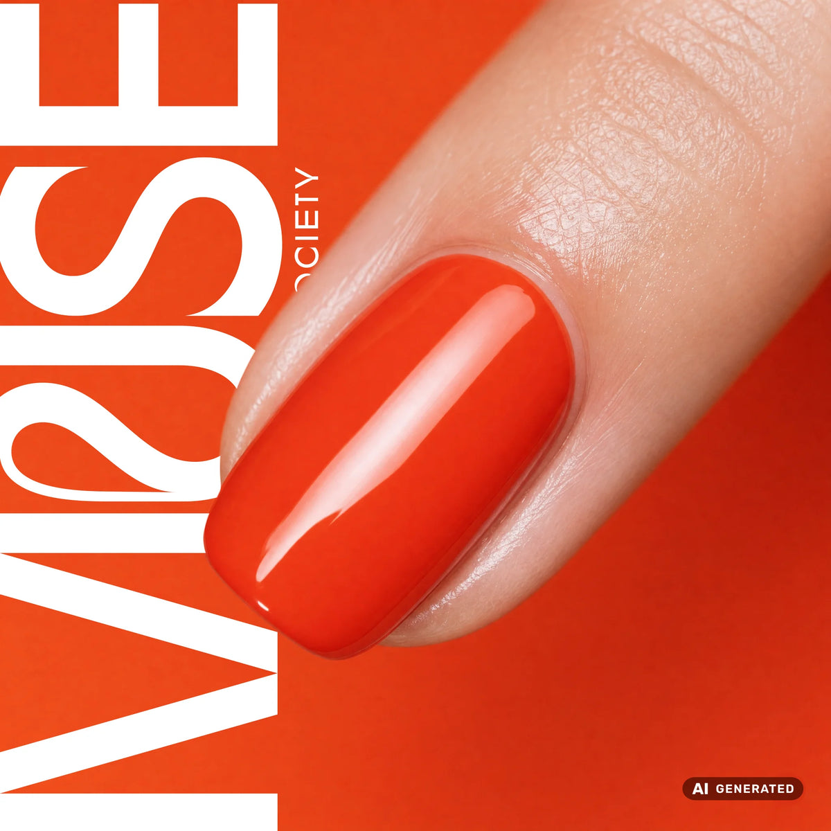UV/LED Nail Gel Polish Orangeade #028