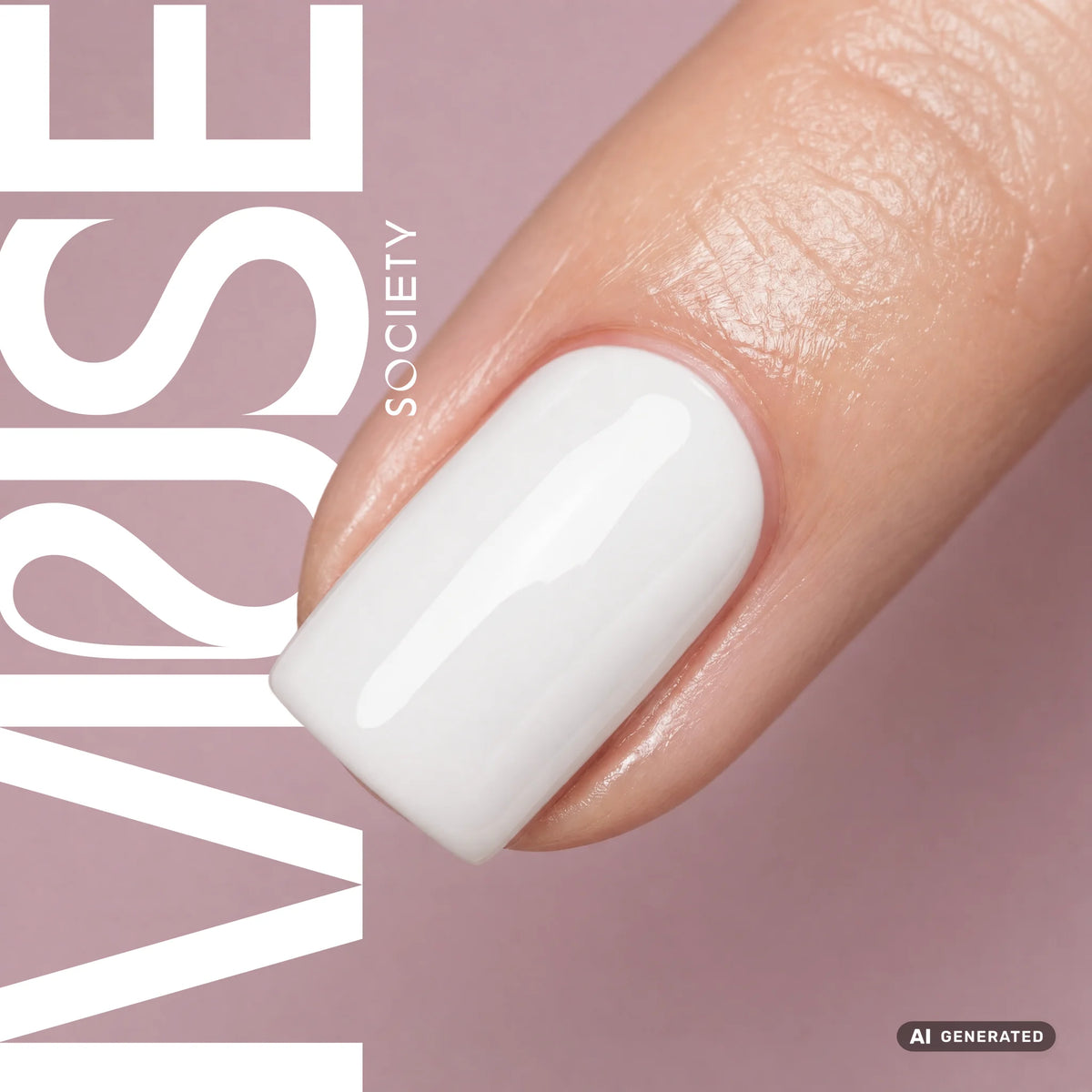UV/LED Nail Gel Polish True White #001