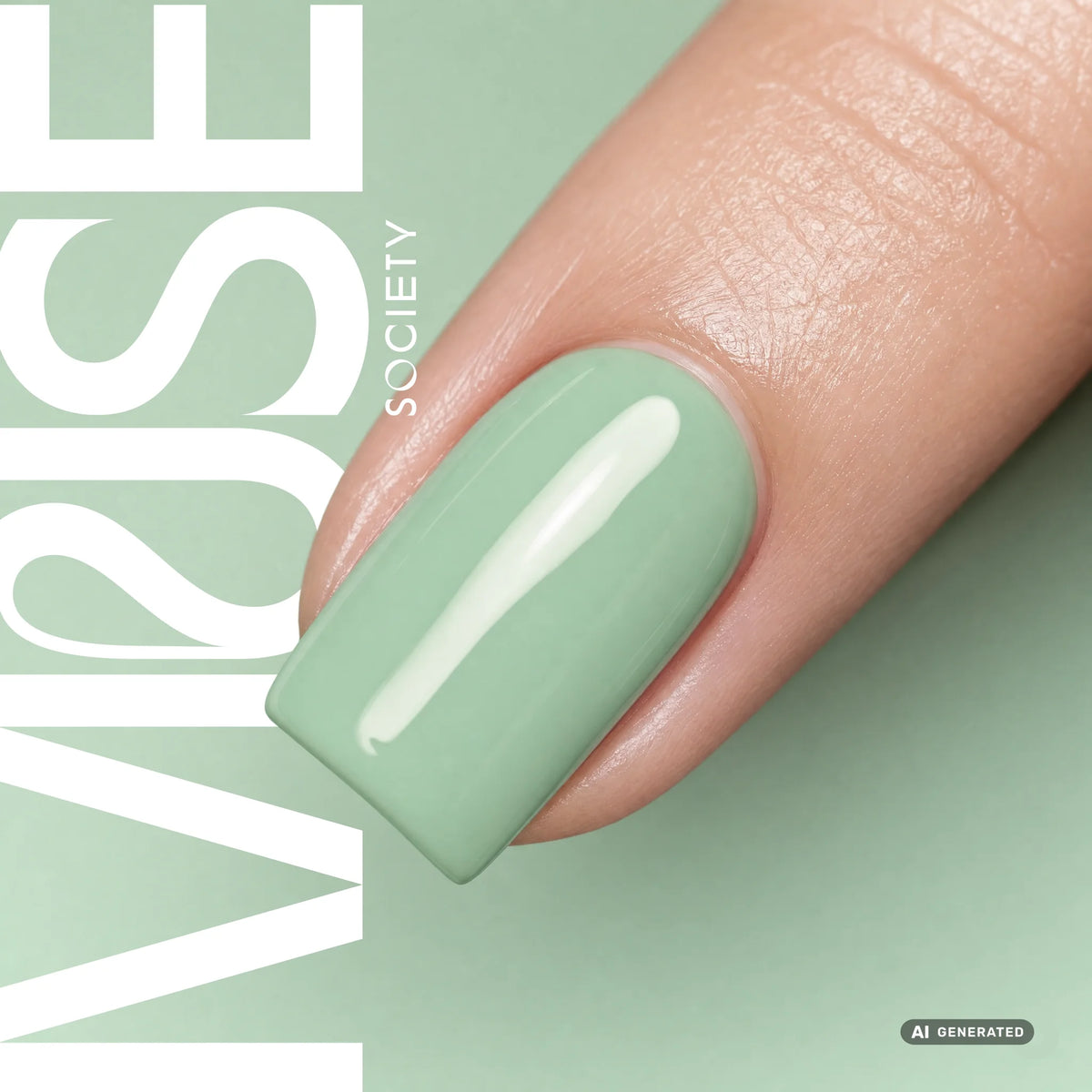 UV/LED Nail Gel Polish Soft Sage #014