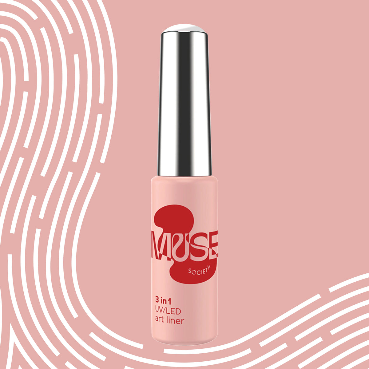 UV/LED Gel Art Liner True White #001